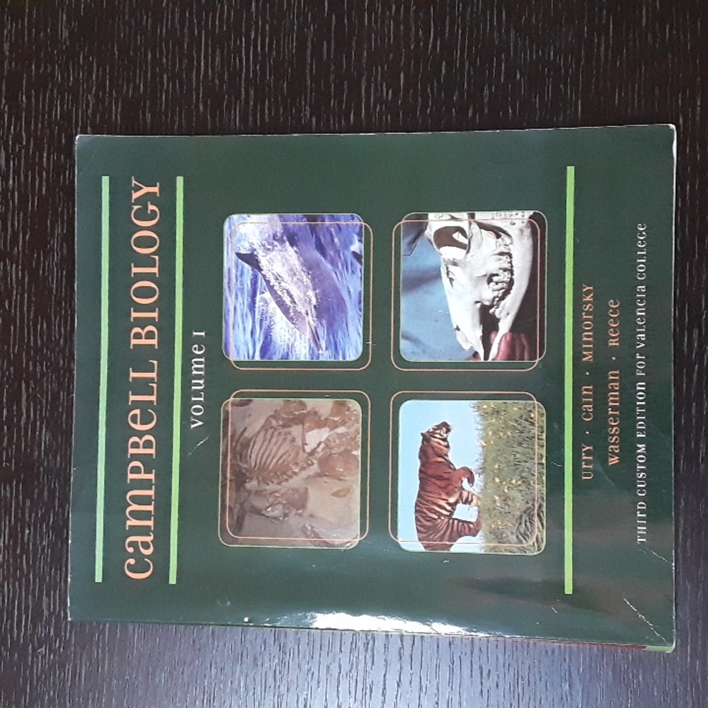 Book, Campbell biology